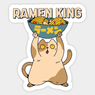 Ramen King Sticker